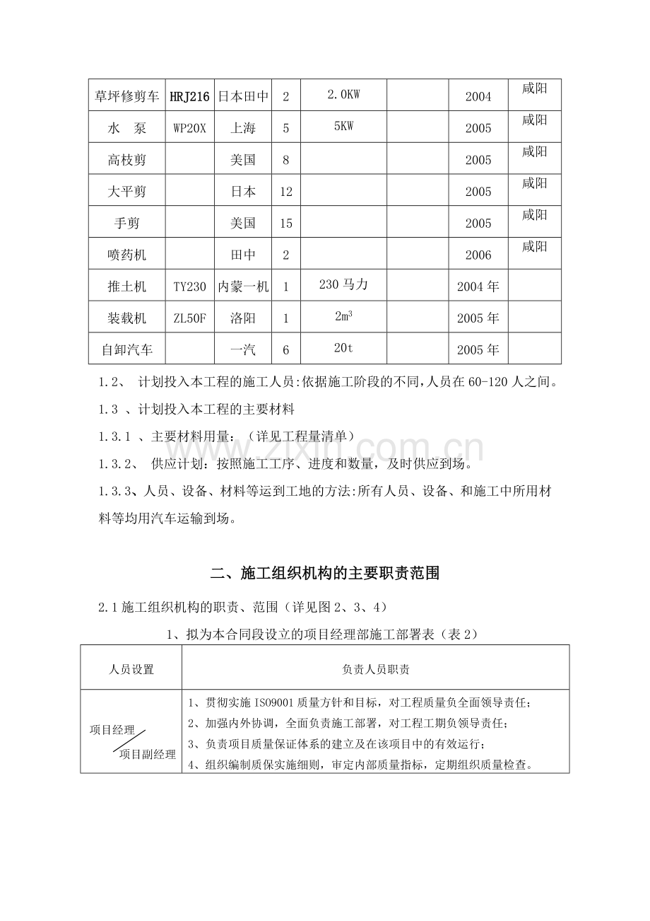 初步施工组织设计说明-学位论文.doc_第2页