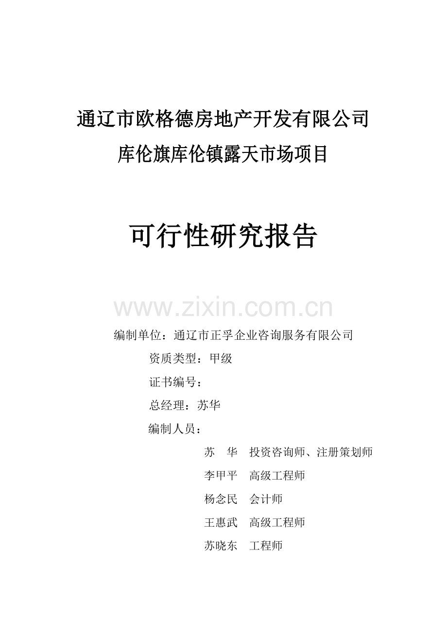 商业地产开发建设可行性研究报告(62p).doc_第2页