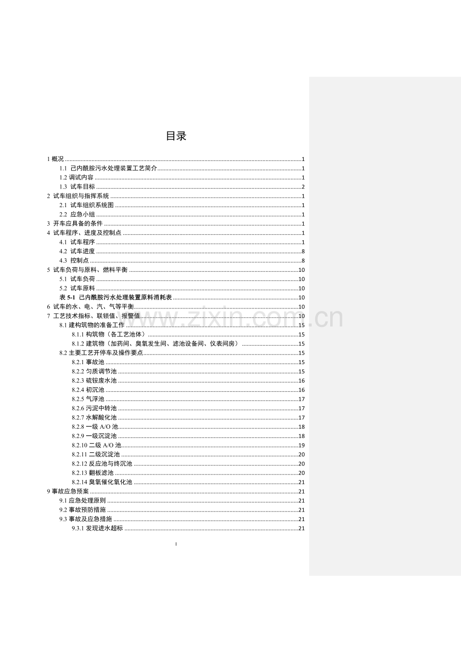 己内酰胺污水处理装置开车方案.doc_第2页