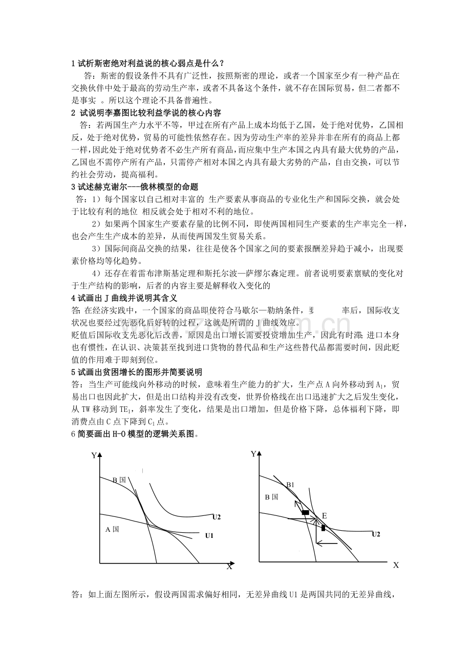 国际经济学期末复习重点).doc_第1页