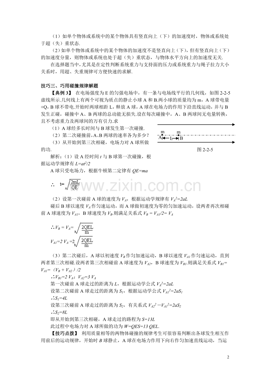 高中物理总复习15种快速解题技巧.doc_第2页