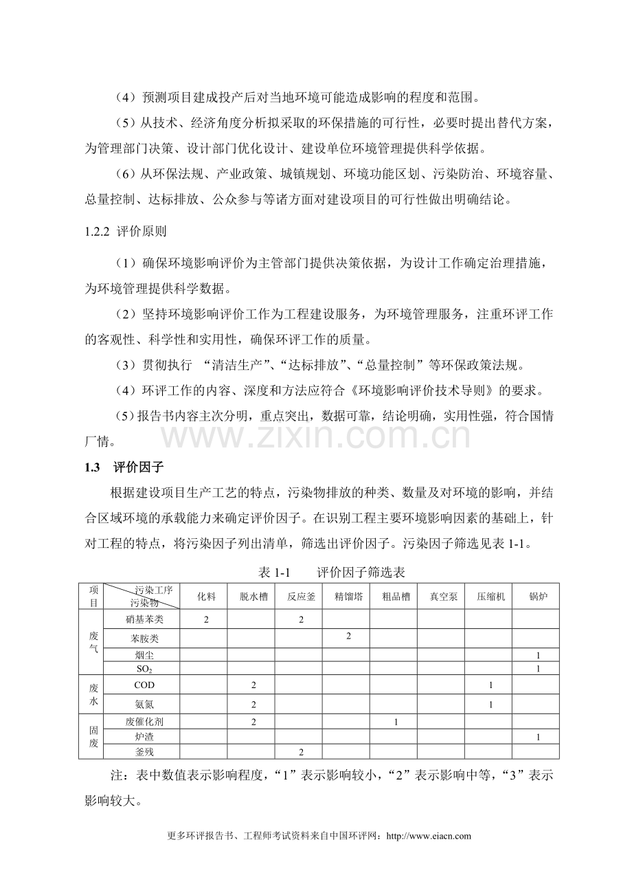 年产1000吨对甲苯胺项目环境专项评价.doc_第2页