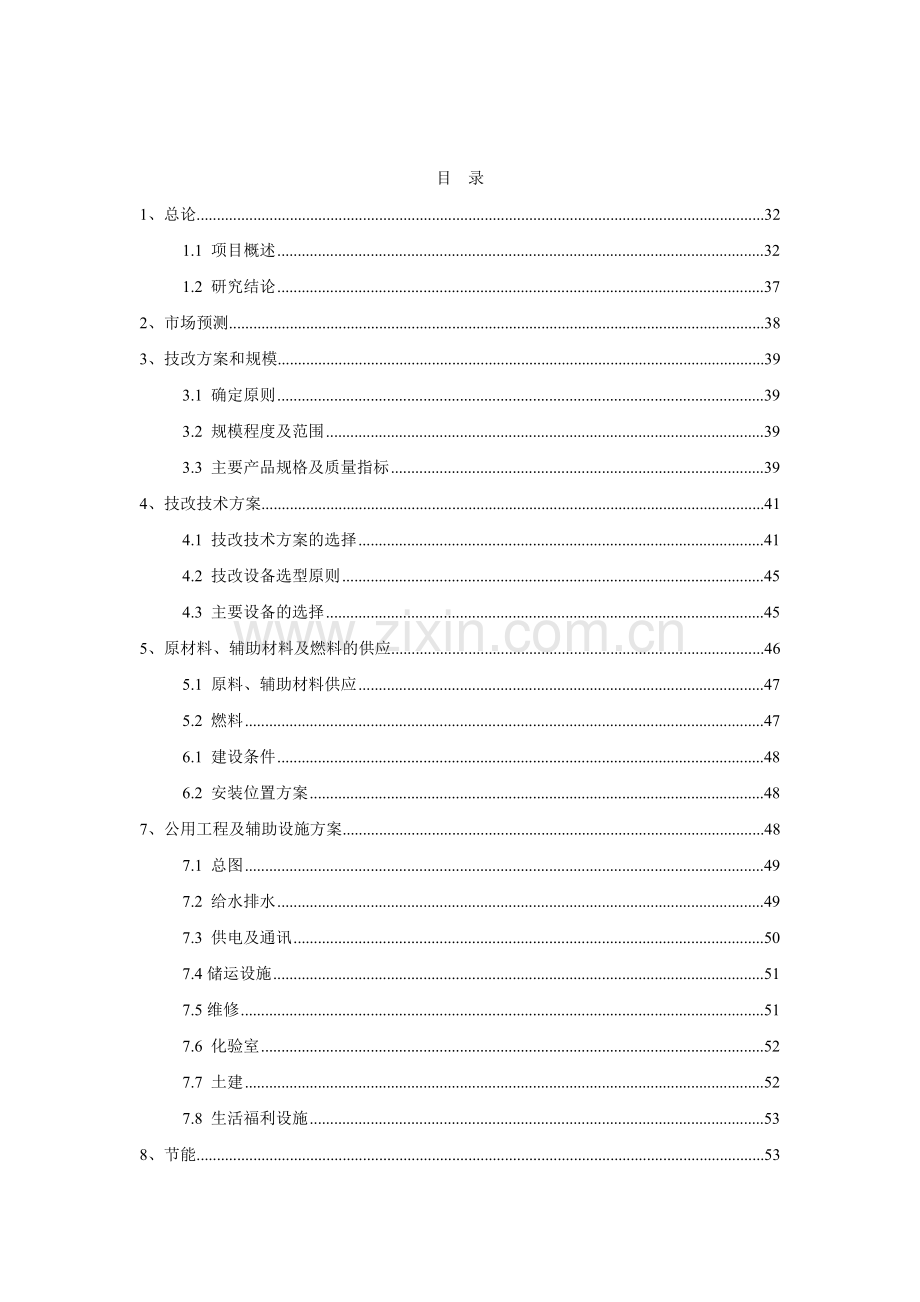 某硫酸厂脱盐水技术改造可行性策划报告.doc_第1页