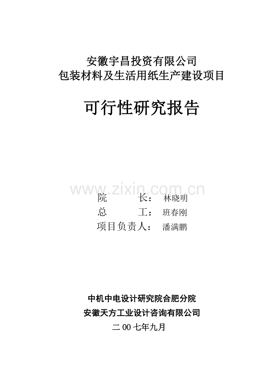 包装材料及纸制品生产建设可行性分析报告.doc_第2页