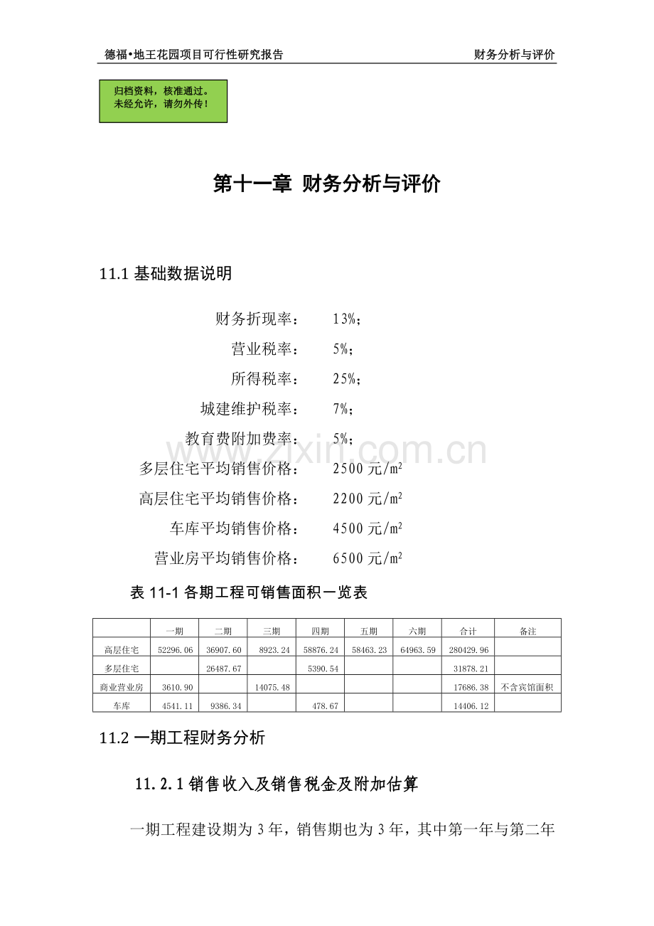 房地产建设可行性分析报告(大型-分六期)第三部分.doc_第1页