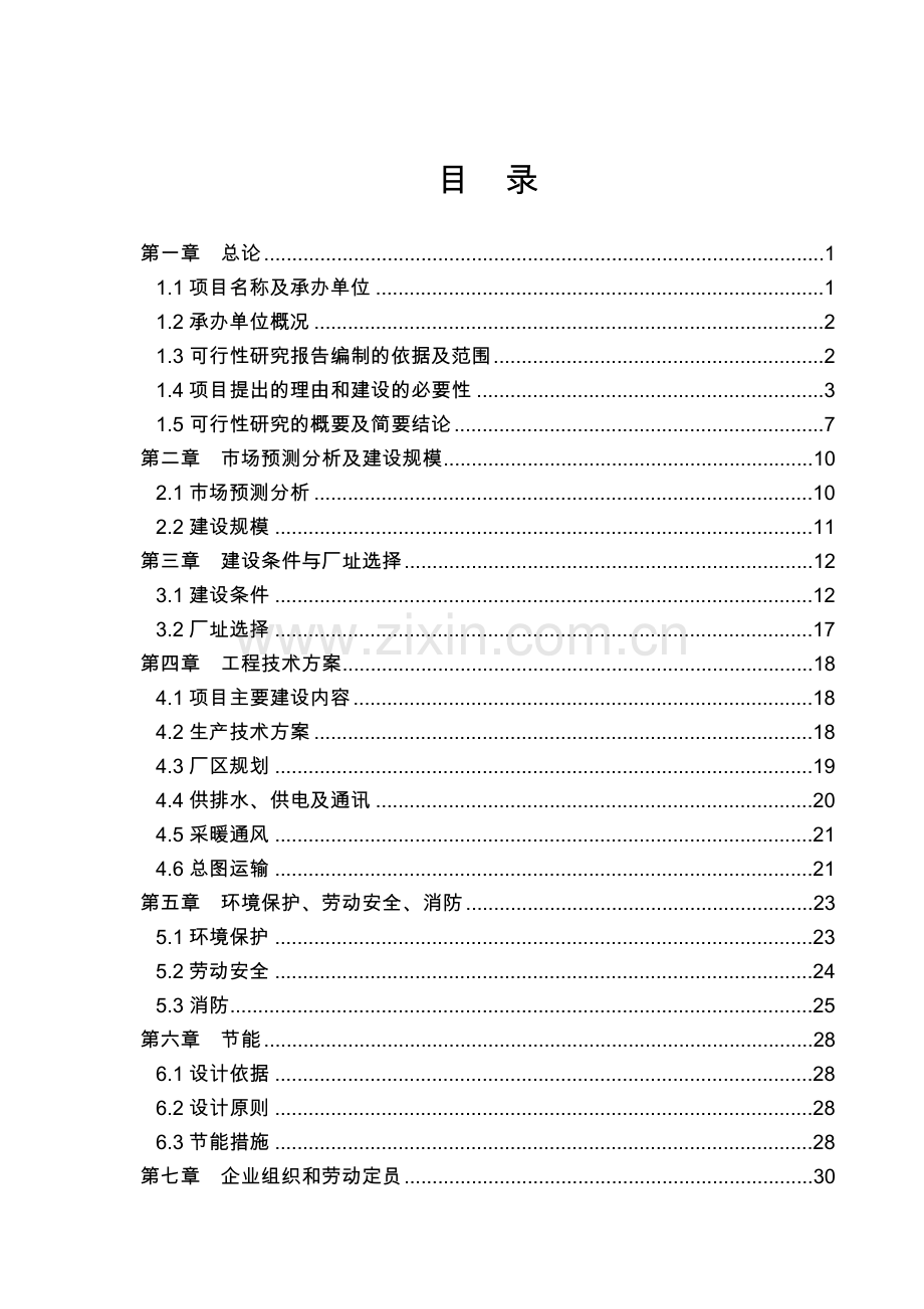 东阿县某管业有限公司年产3000吨pvc管项目可行性论证报告.doc_第1页