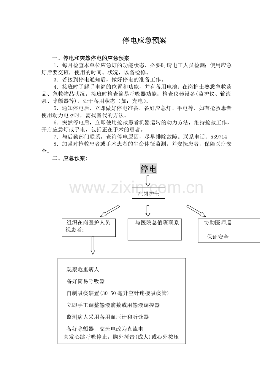 麻醉科突发事件应急处置预案--全部.doc_第3页