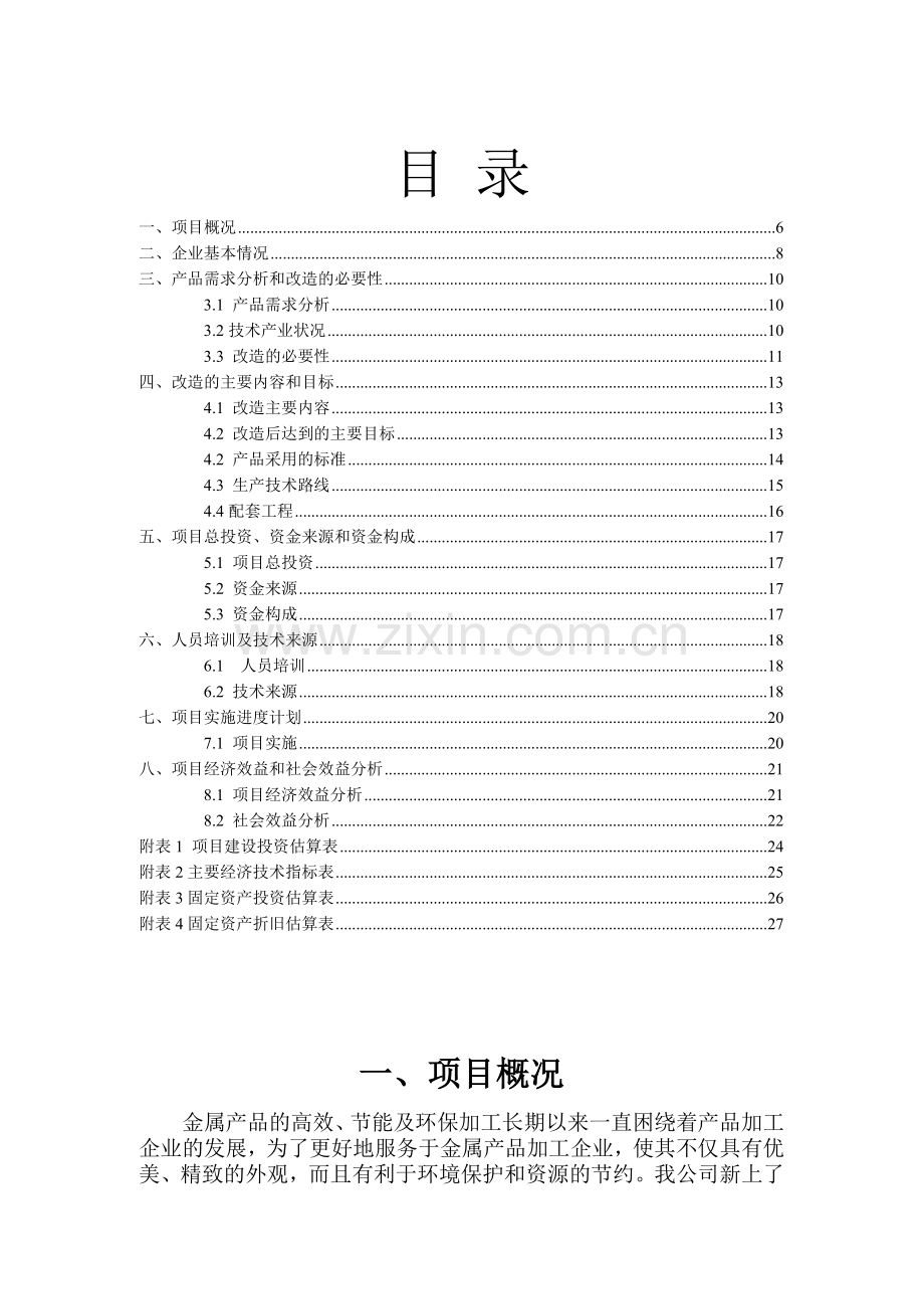 中小企业技术改造项目资金可行性论证报告.doc_第3页