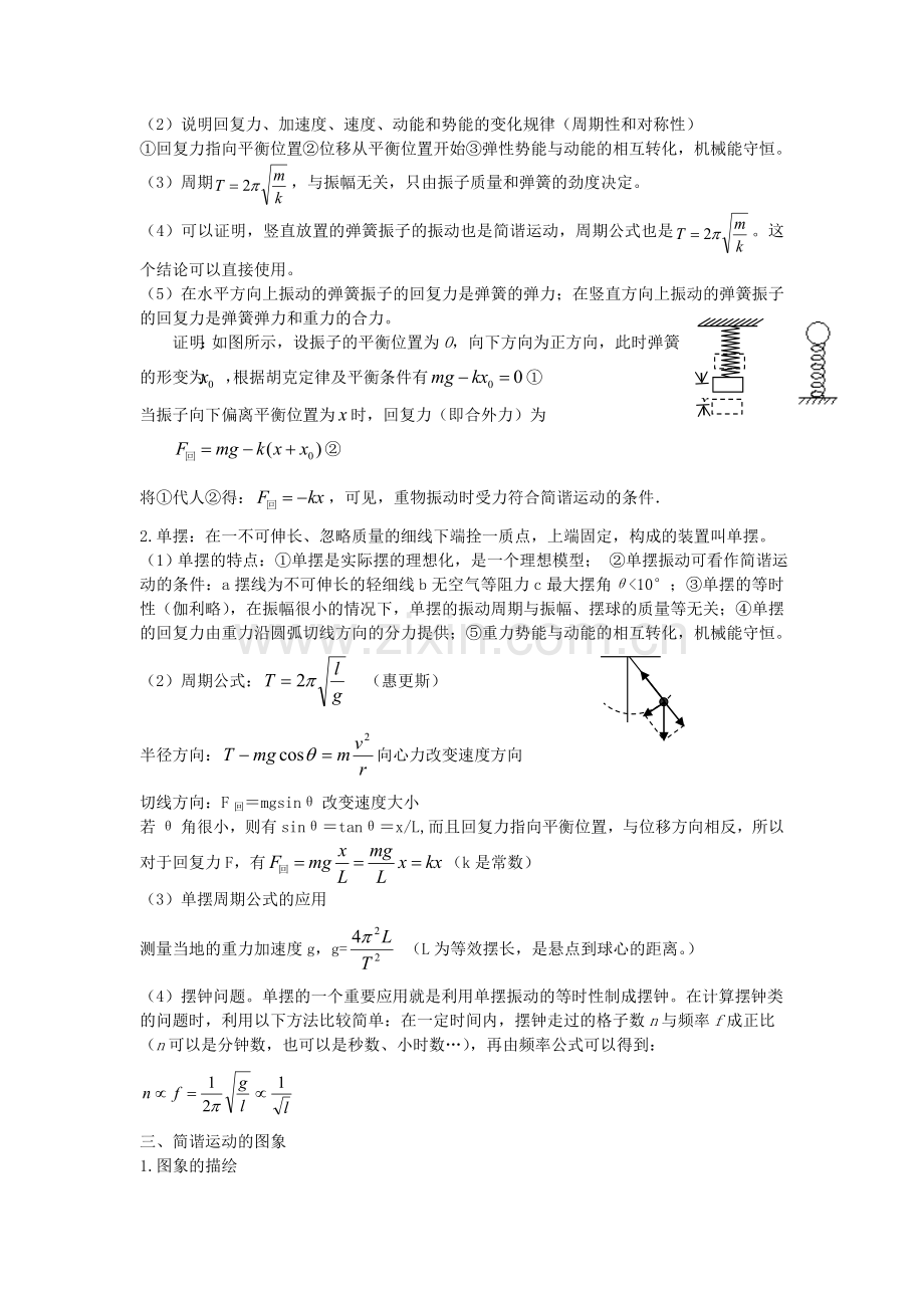 高中物理选修3-4机械振动机械波光学知识点.doc_第2页