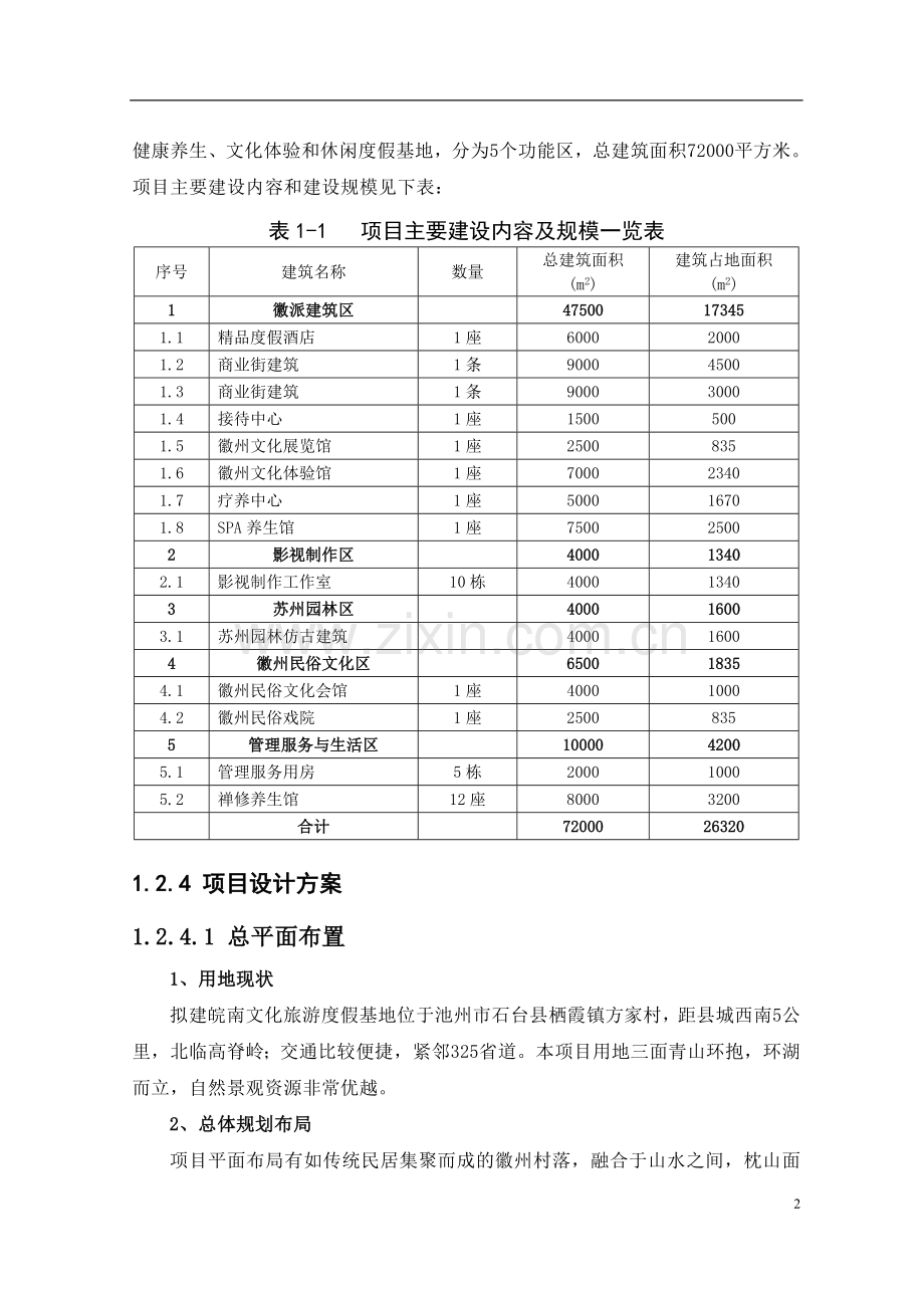 旅游度假基地项目节能评价报告.doc_第2页