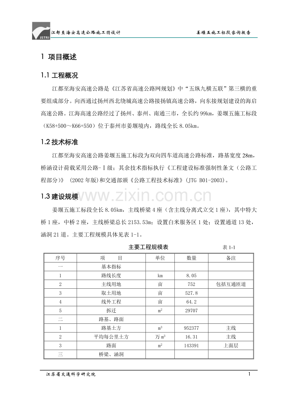 江海高速公路姜堰五标咨询报告汇总.doc_第3页