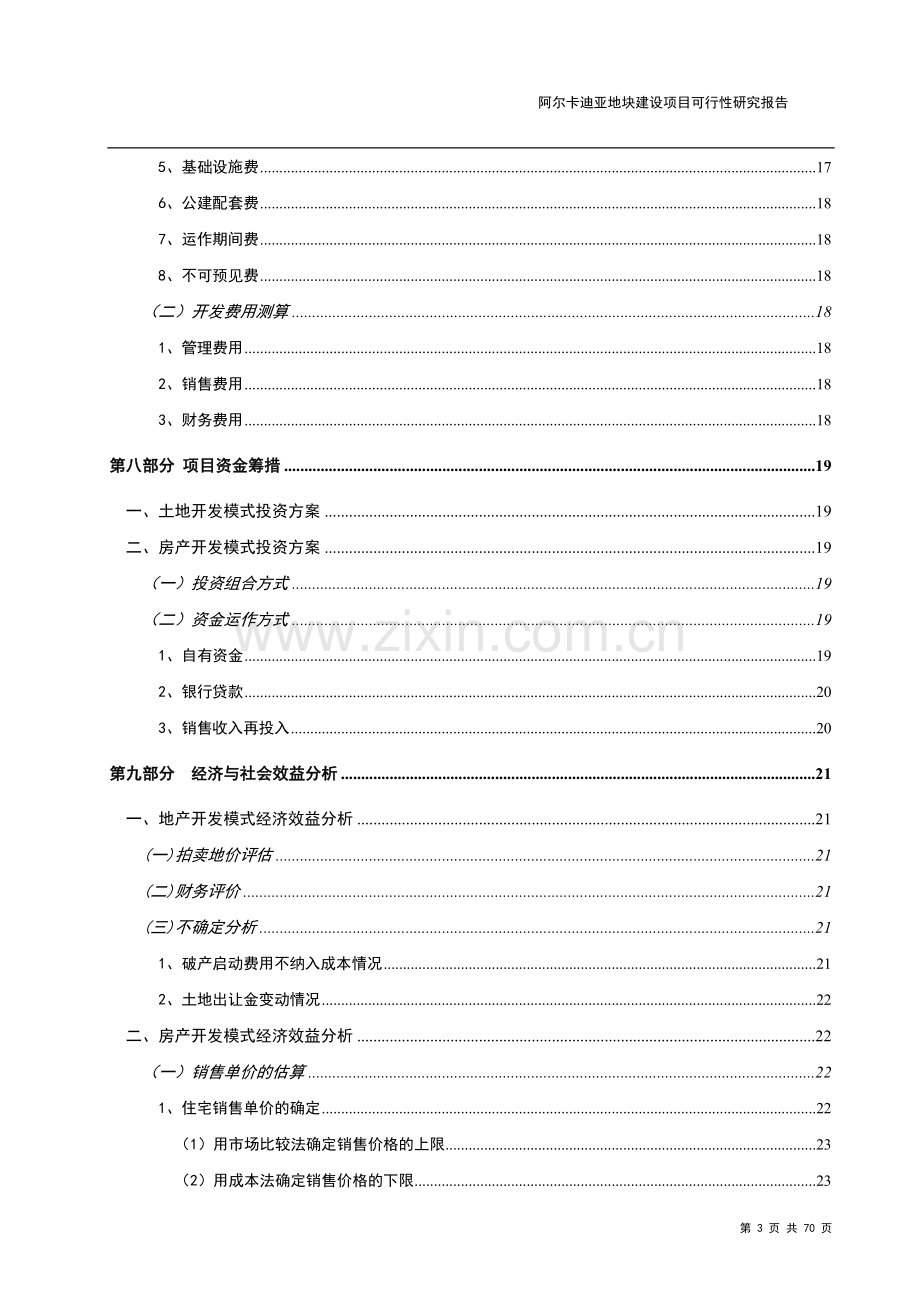 阿尔卡迪亚项目建设项目可行性策划书1.doc_第3页