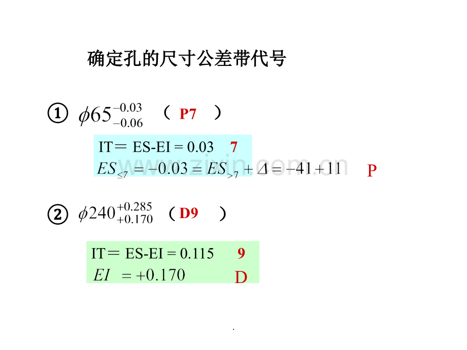 孔、轴极限偏差的计算.ppt_第1页