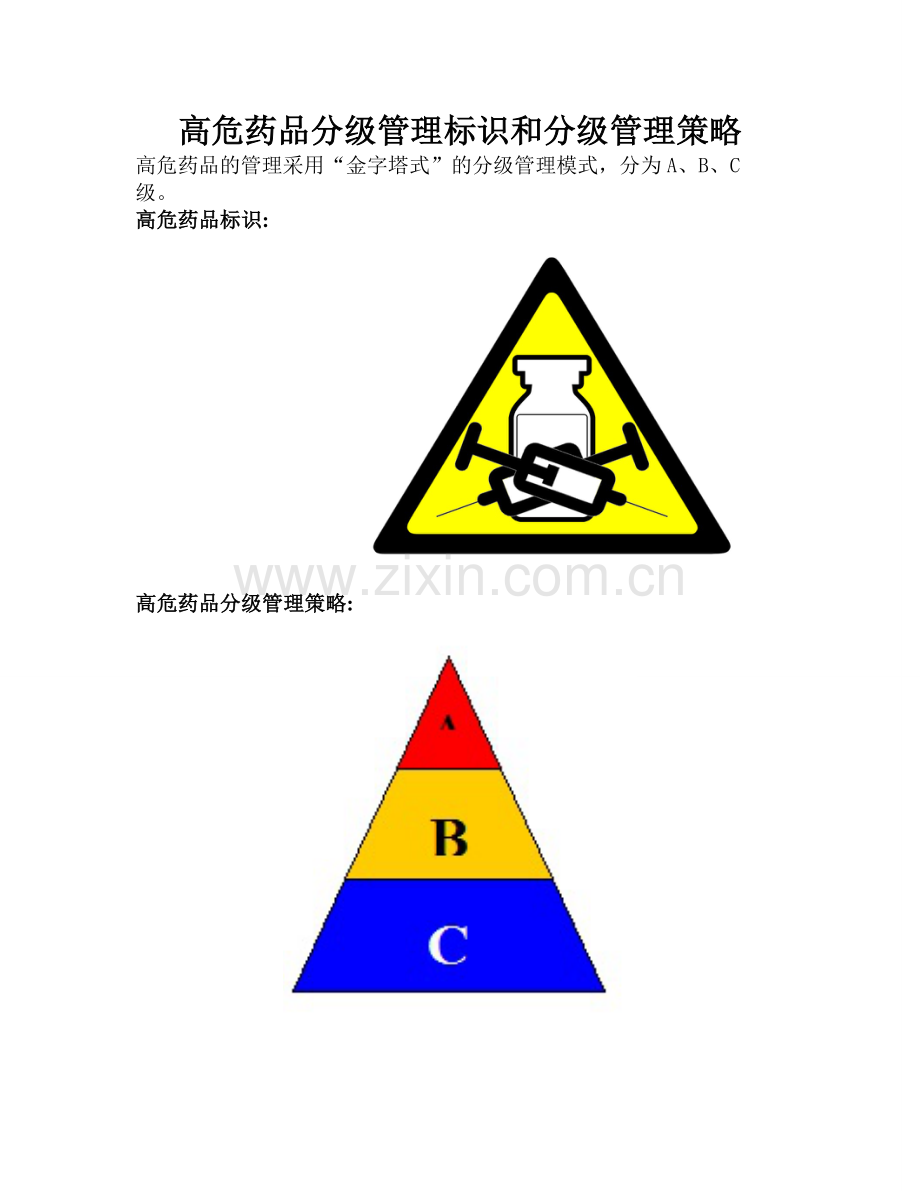 高危药品标识.doc_第1页