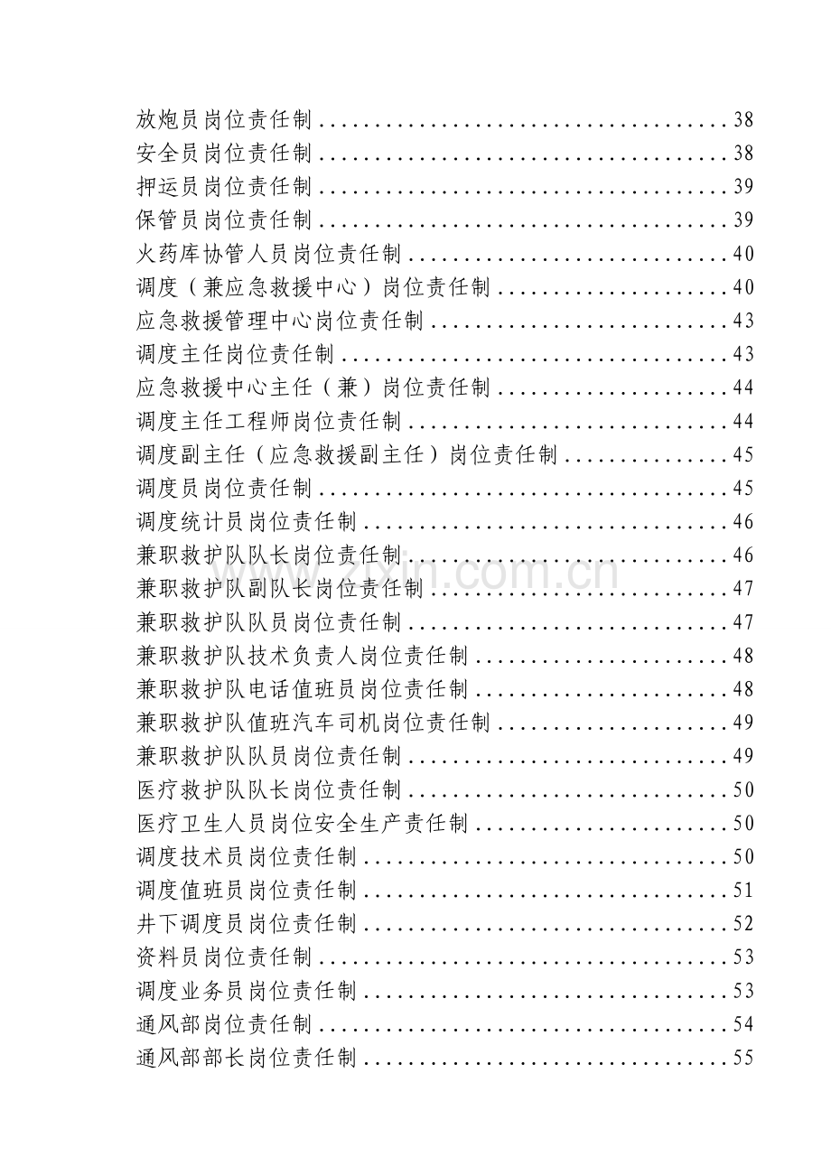 腾龙煤业公司岗位责任制汇编---资料(实用).doc_第3页