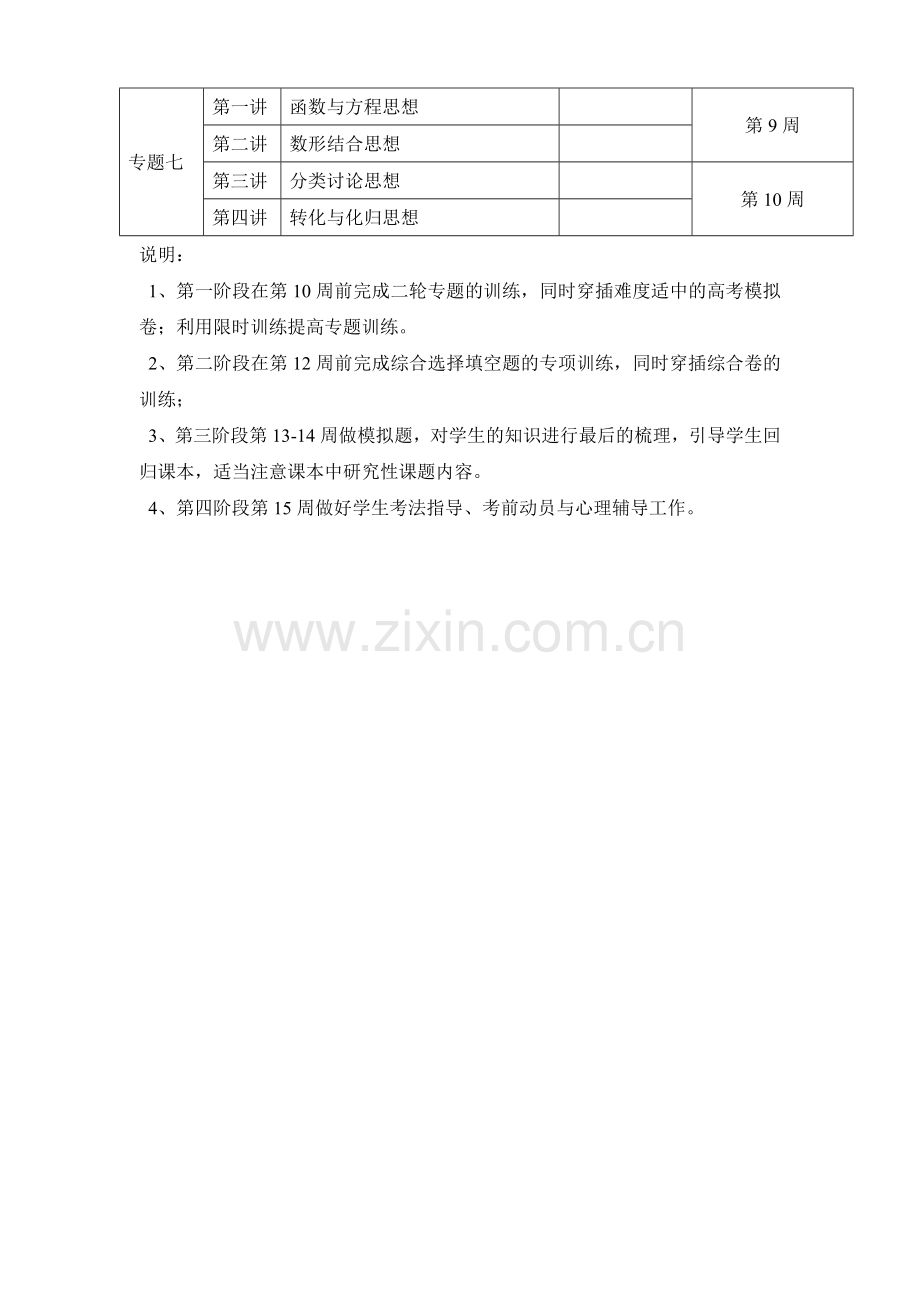 高三数学教学进度表.doc_第2页