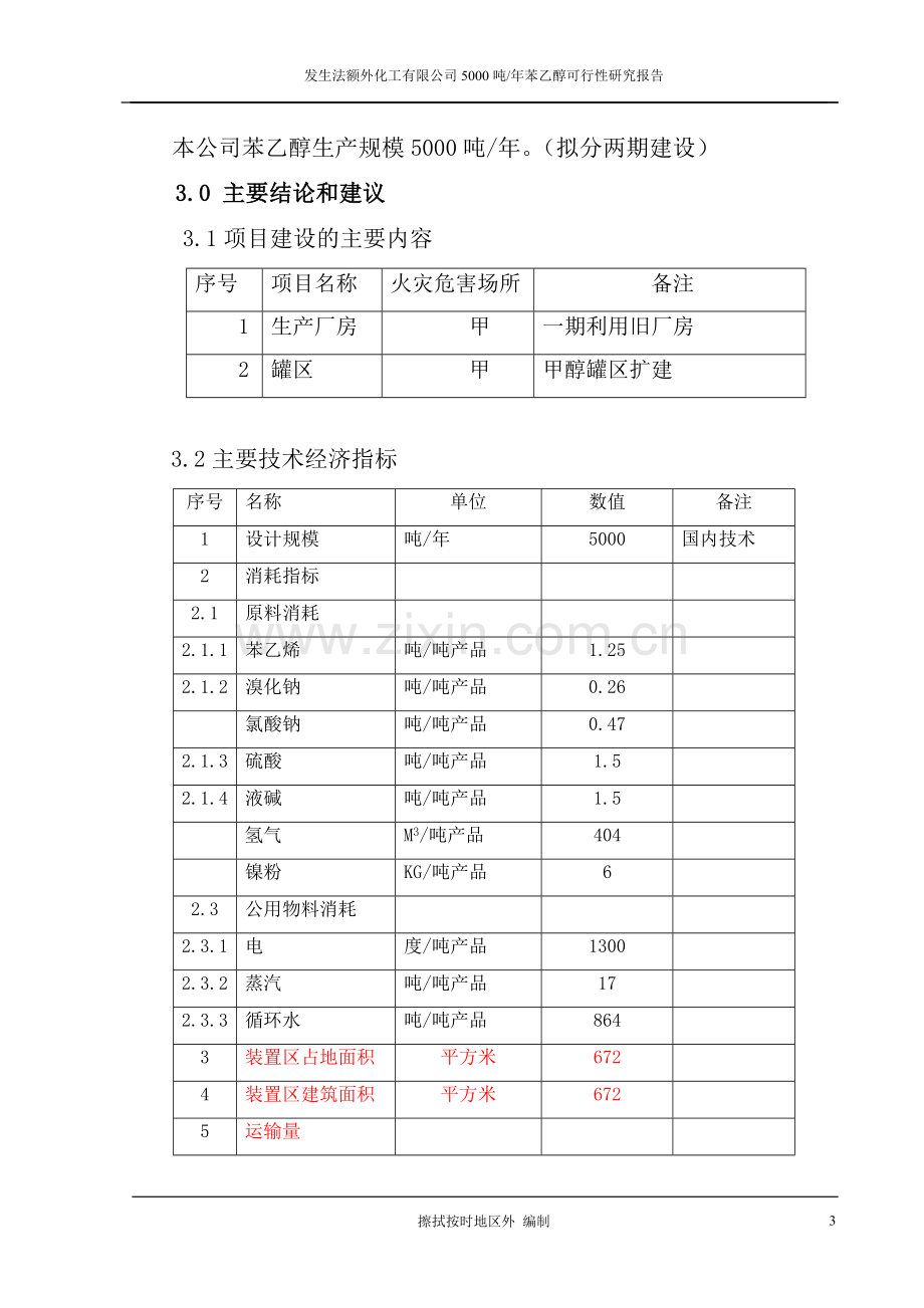 5000吨苯乙醇项目可行性论证报告.doc_第3页