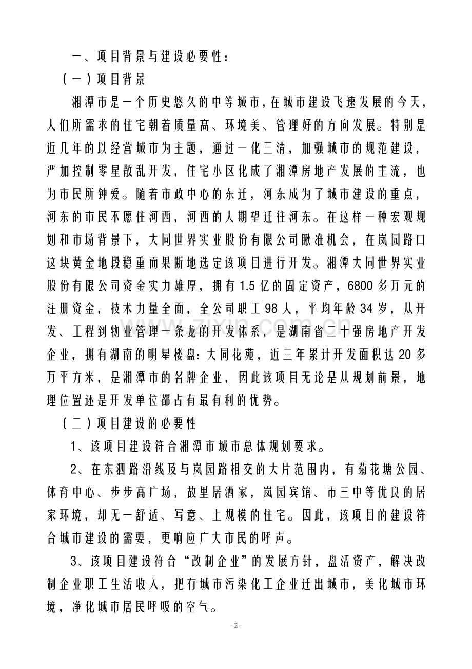 精细化工厂项目建设投资可行性研究报告.doc_第2页