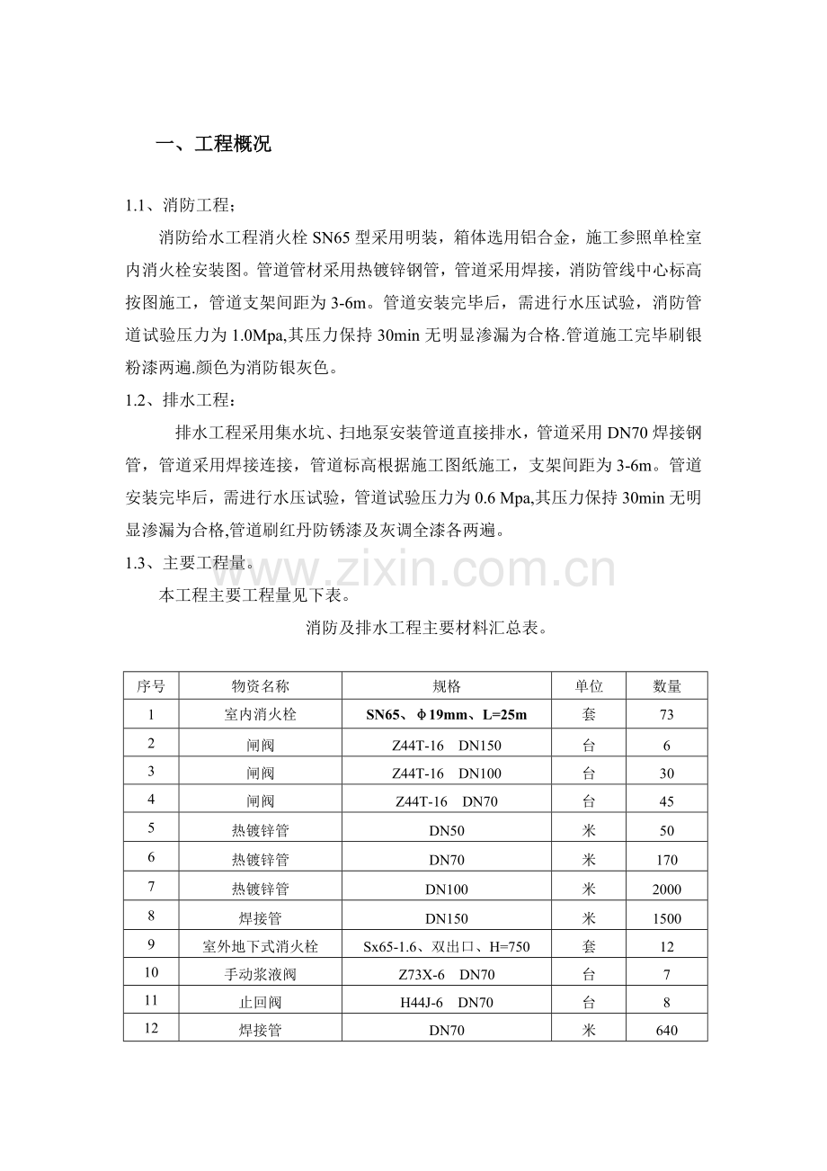 给排水施工方案书工程施工方案.doc_第3页