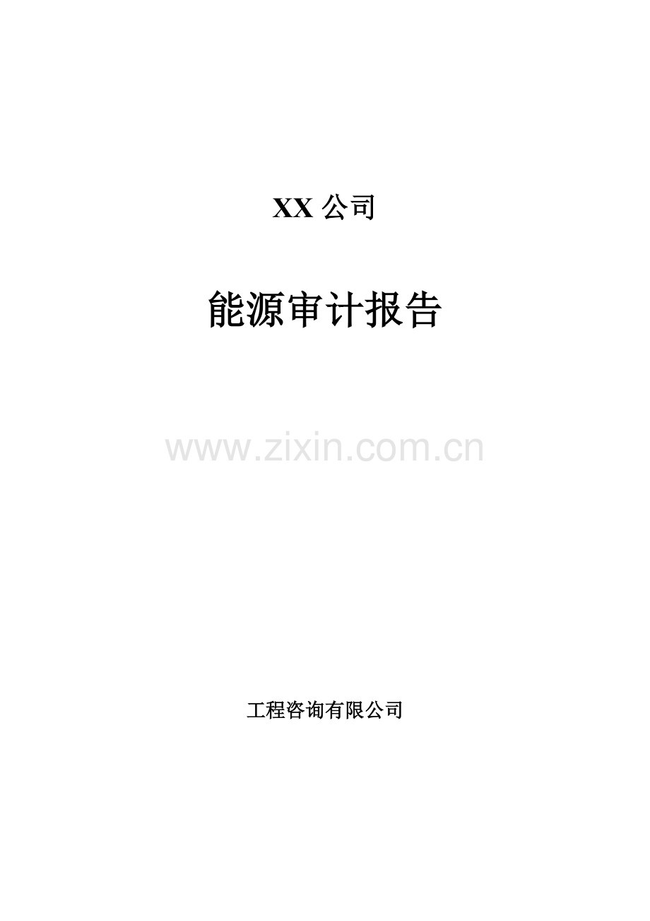 某(焦化)煤化工有限公司能源审计报告书(优秀甲级资质报告).doc_第1页