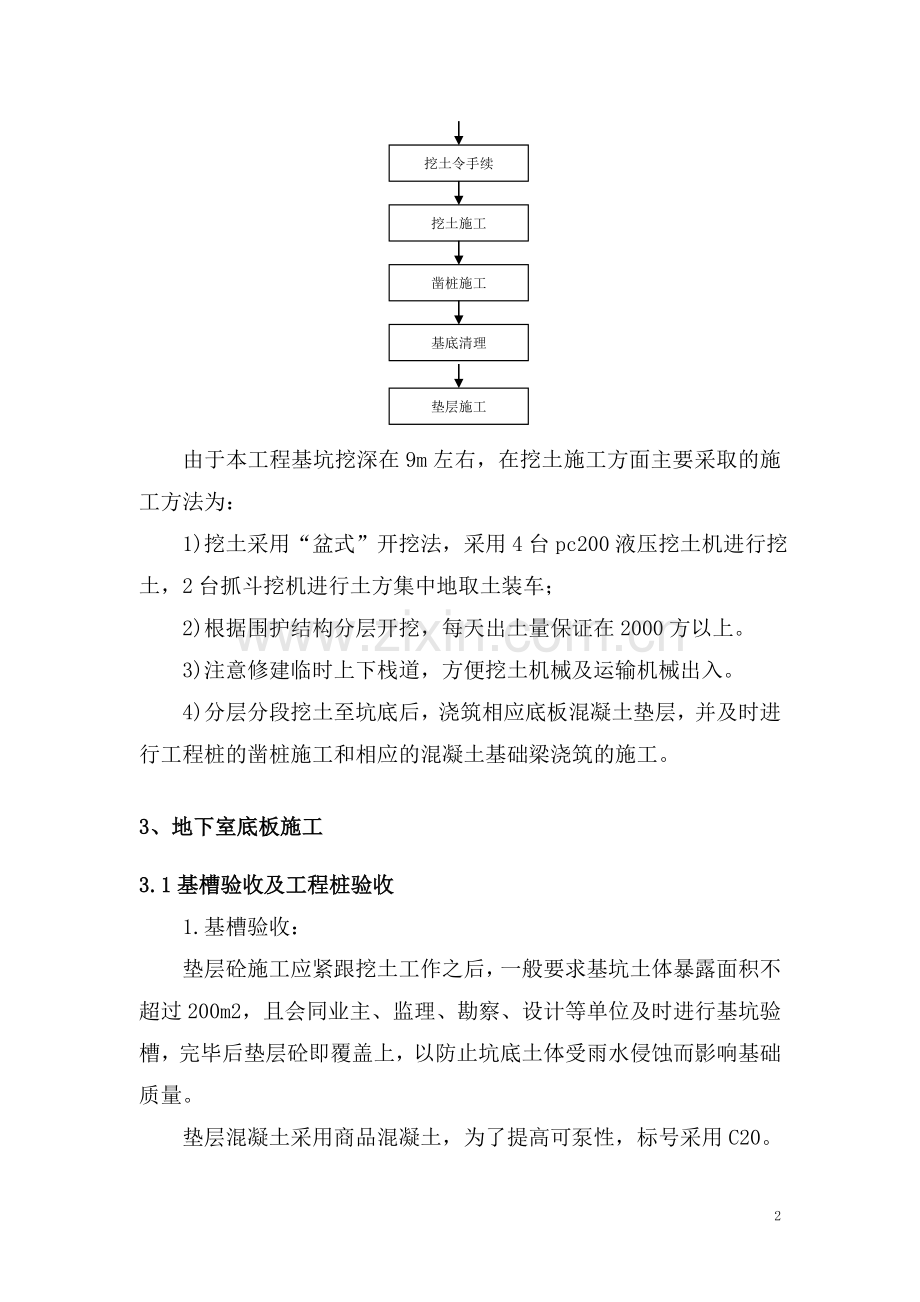 诺华上海园一期工程地下车库施工方案书工程施工方案.doc_第3页