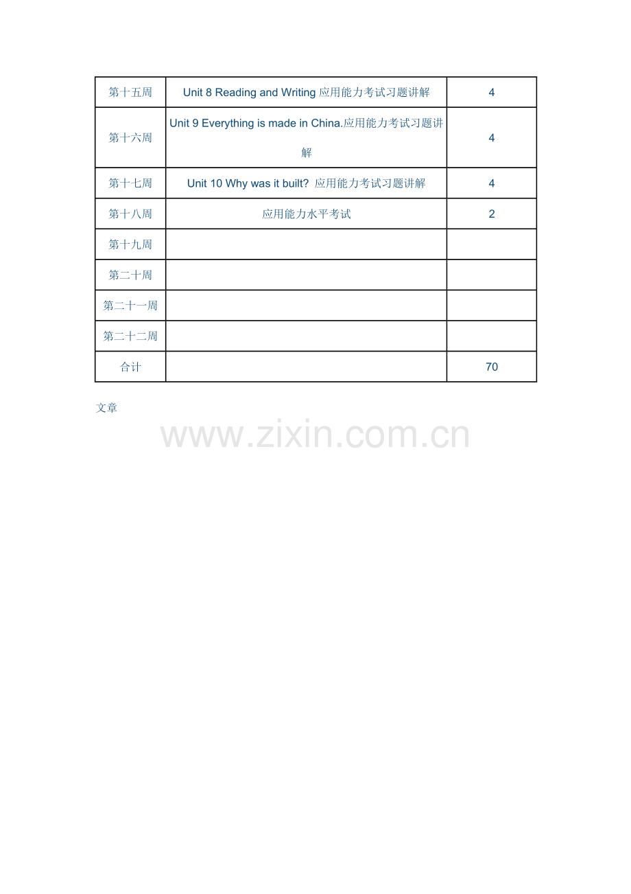 中职英语课程教学计划.doc_第3页