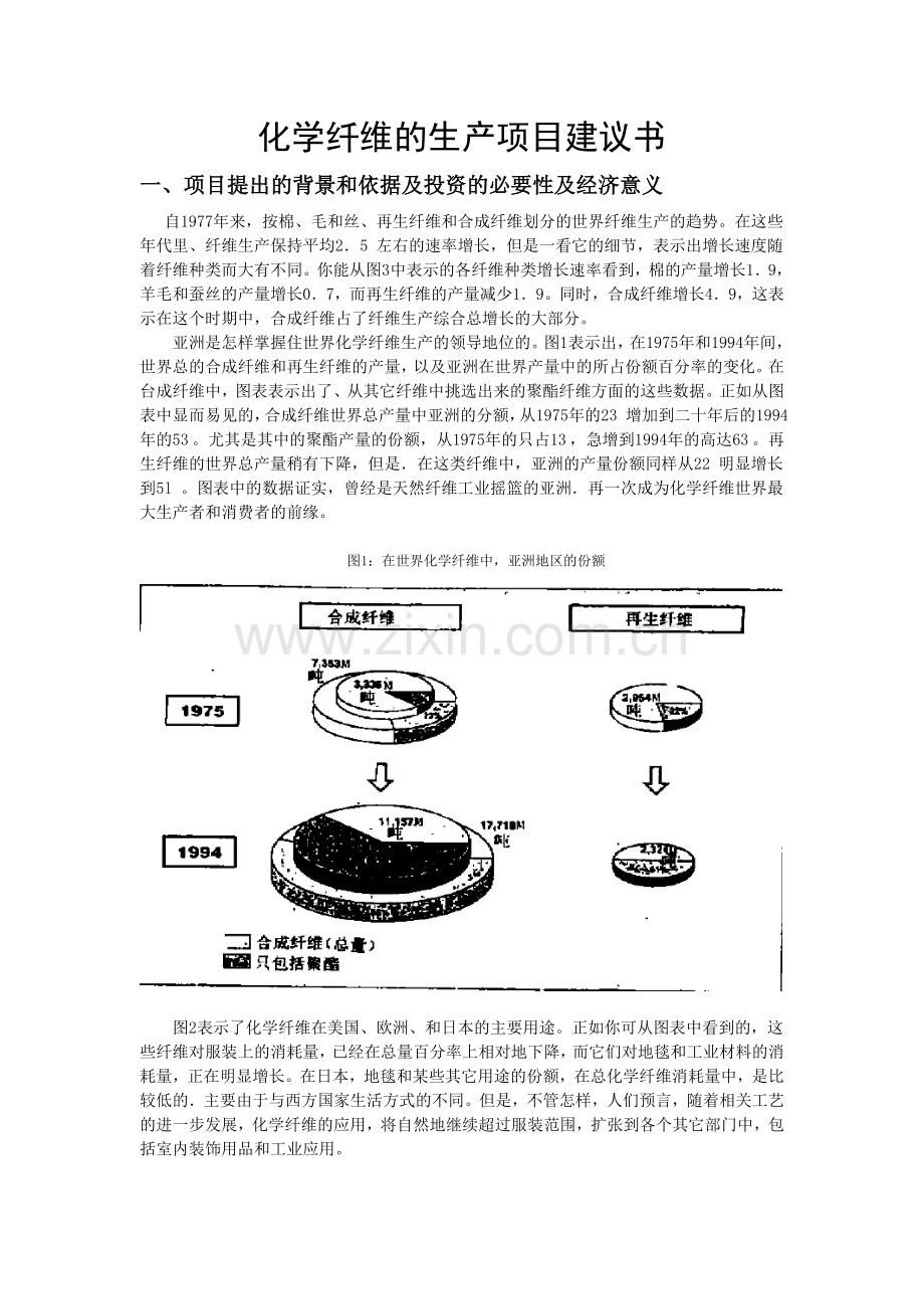 化学纤维生产线可行性研究报告.doc_第2页