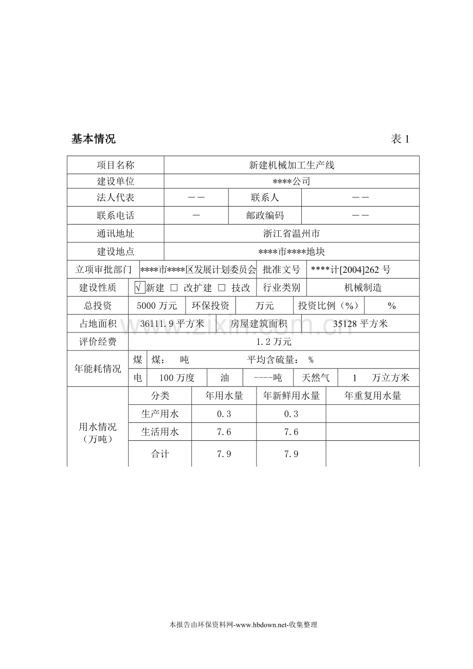 机械加工生产线环境评估报告书.doc_第2页