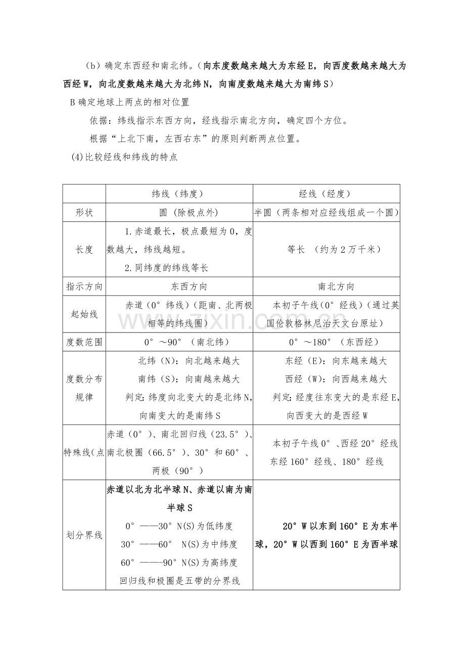 湘教版七年级地理上册知识点汇总.doc_第2页