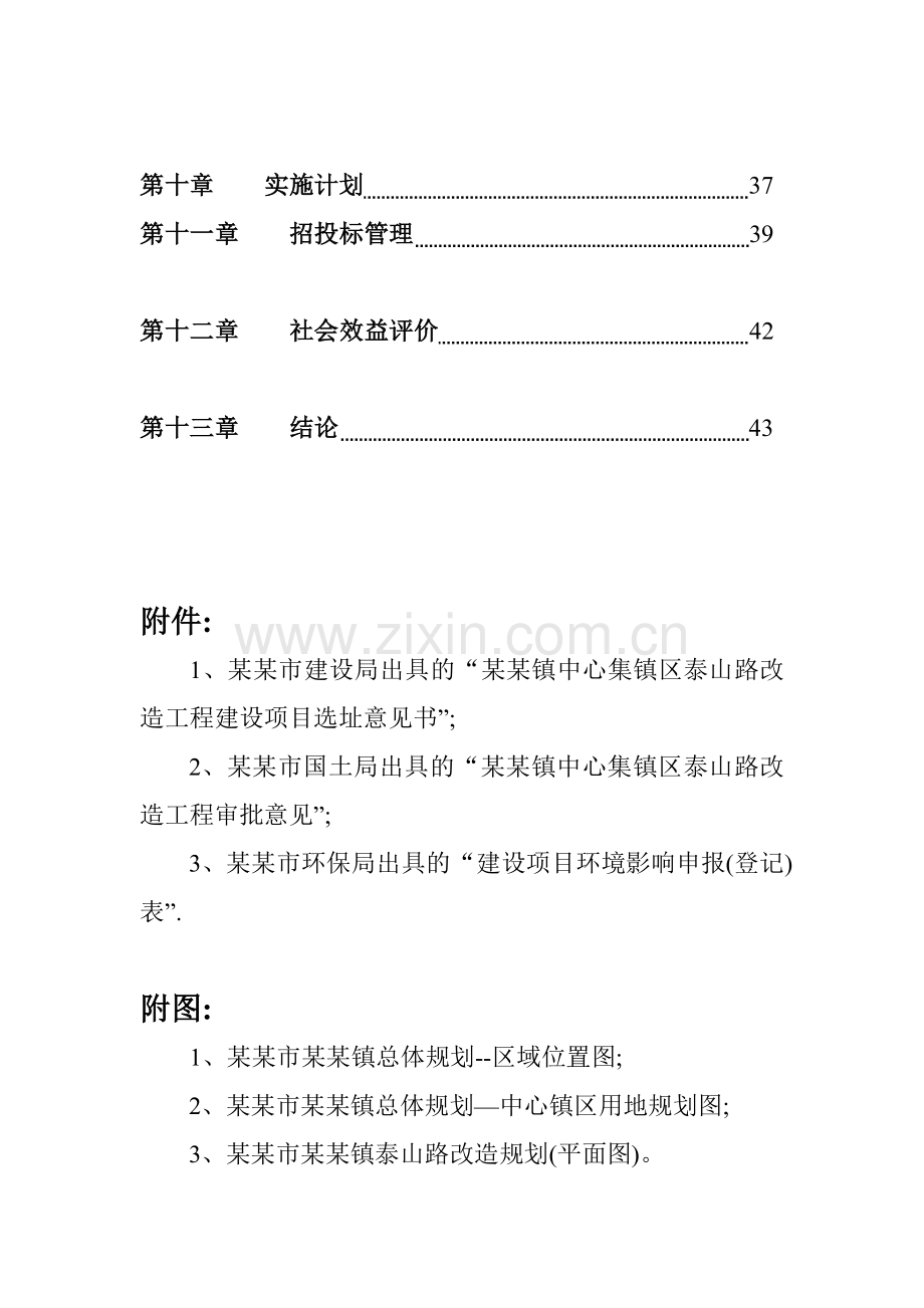 某县泰山路建设可行性分析报告(道路建设项目).doc_第3页