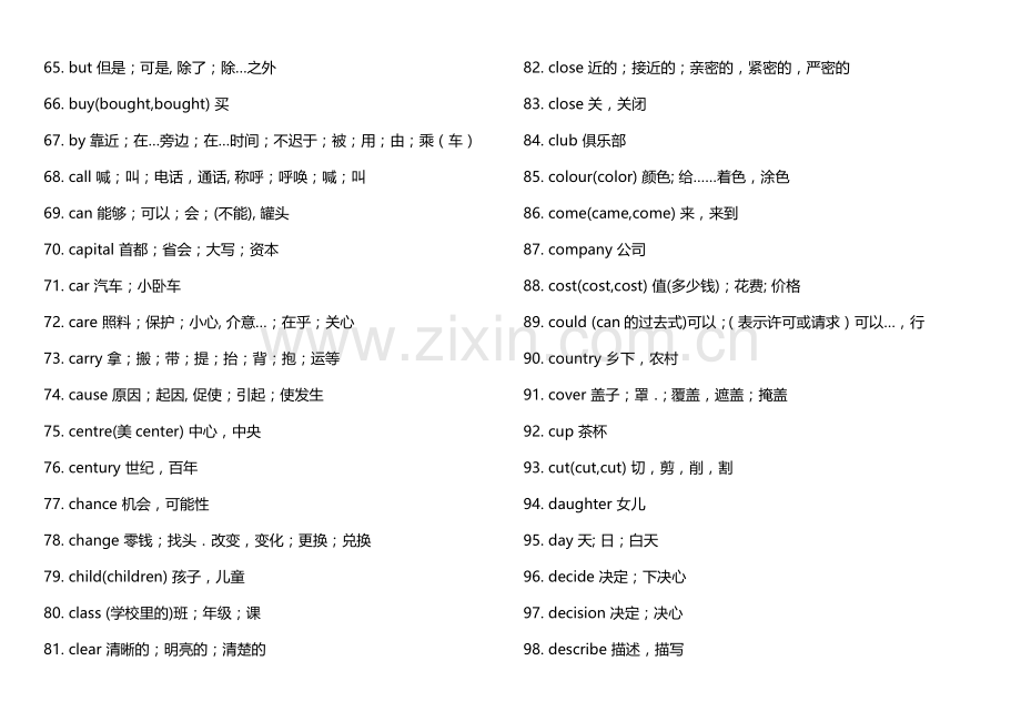 初中中考高频英语单词.doc_第3页