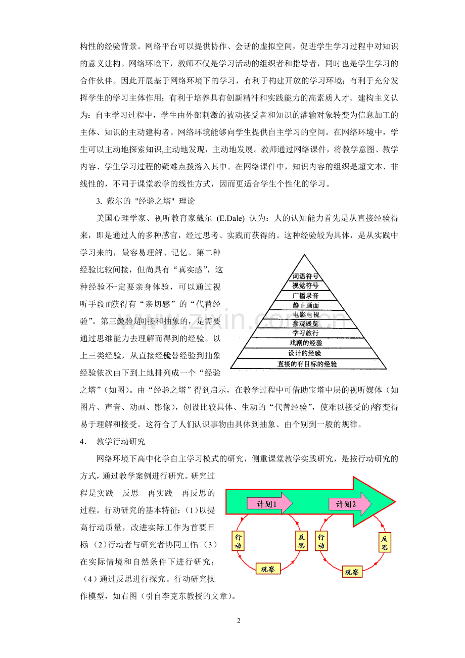 网络环境下高中化学自主学习模式的实践研究.doc_第2页