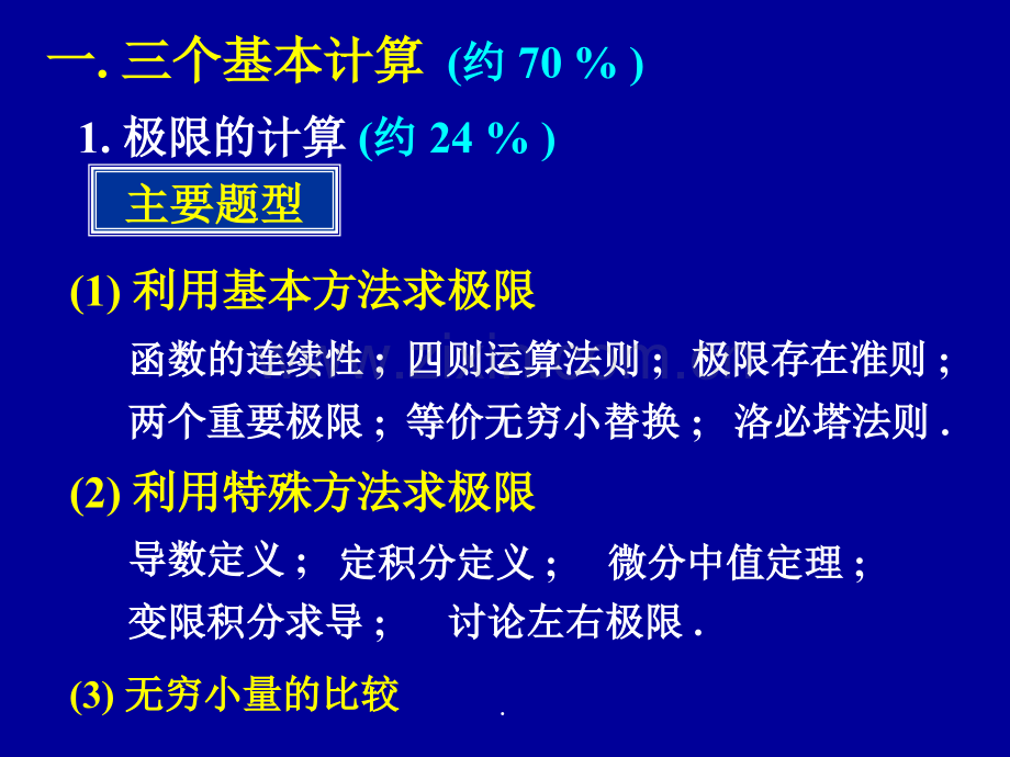 同济版高等数学上册复习资料.ppt_第3页