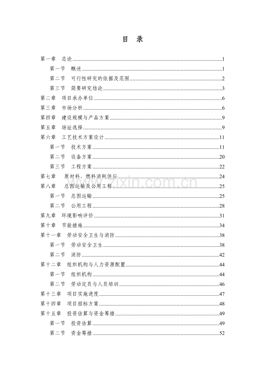 某某纺织公司服装加工生产线项目项目建设可行性研究论证报告.doc_第2页