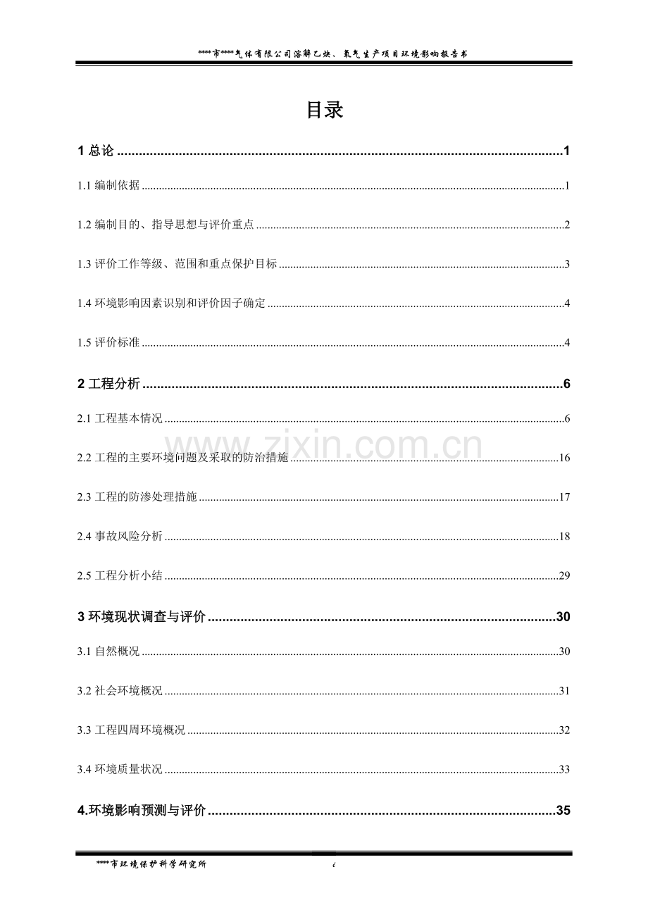 xx市xx气体有限公司溶解乙炔、氧气生产环境评估.doc_第3页