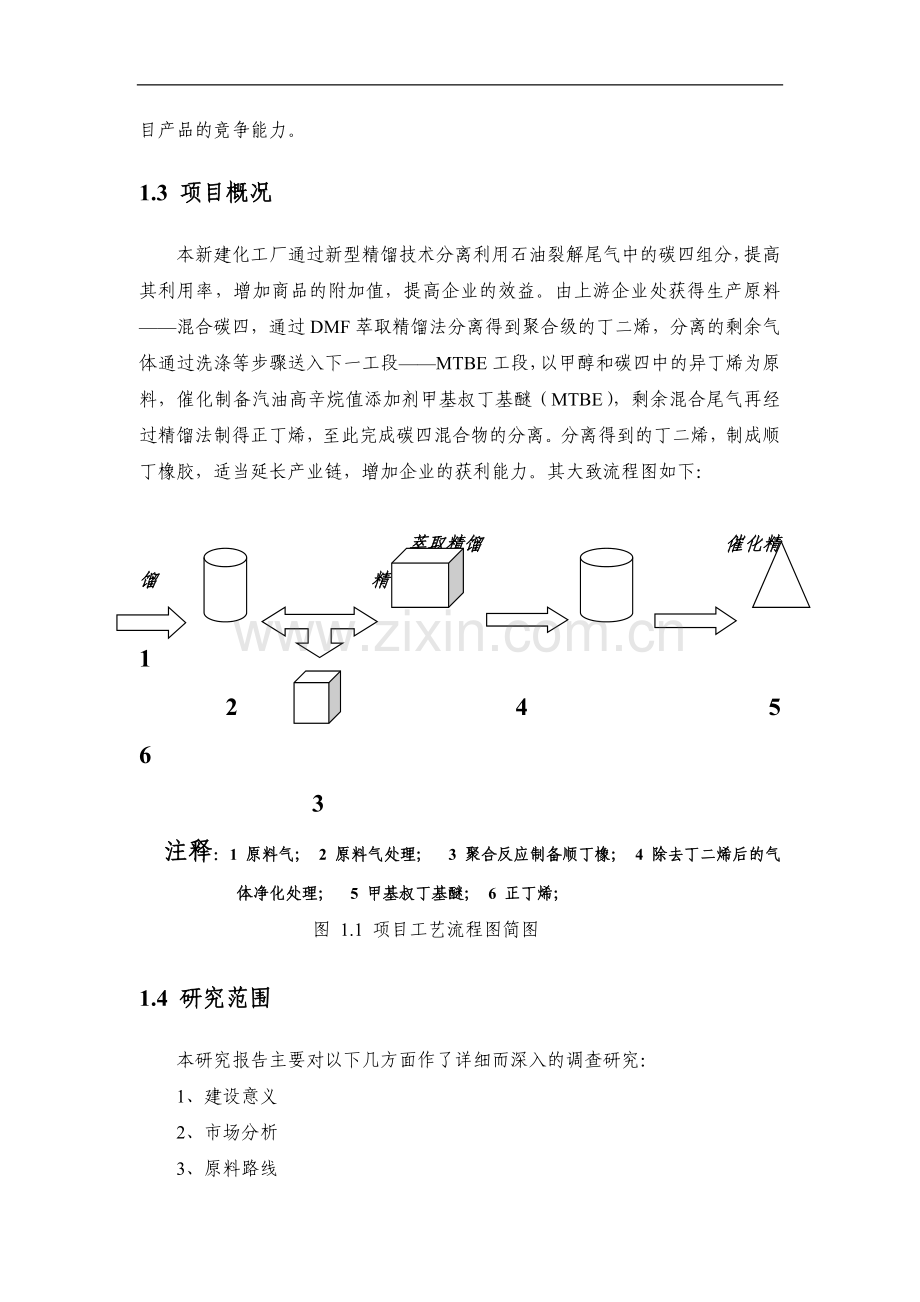 年400kt碳4馏分综合利用项目可行性研究报告.doc_第2页