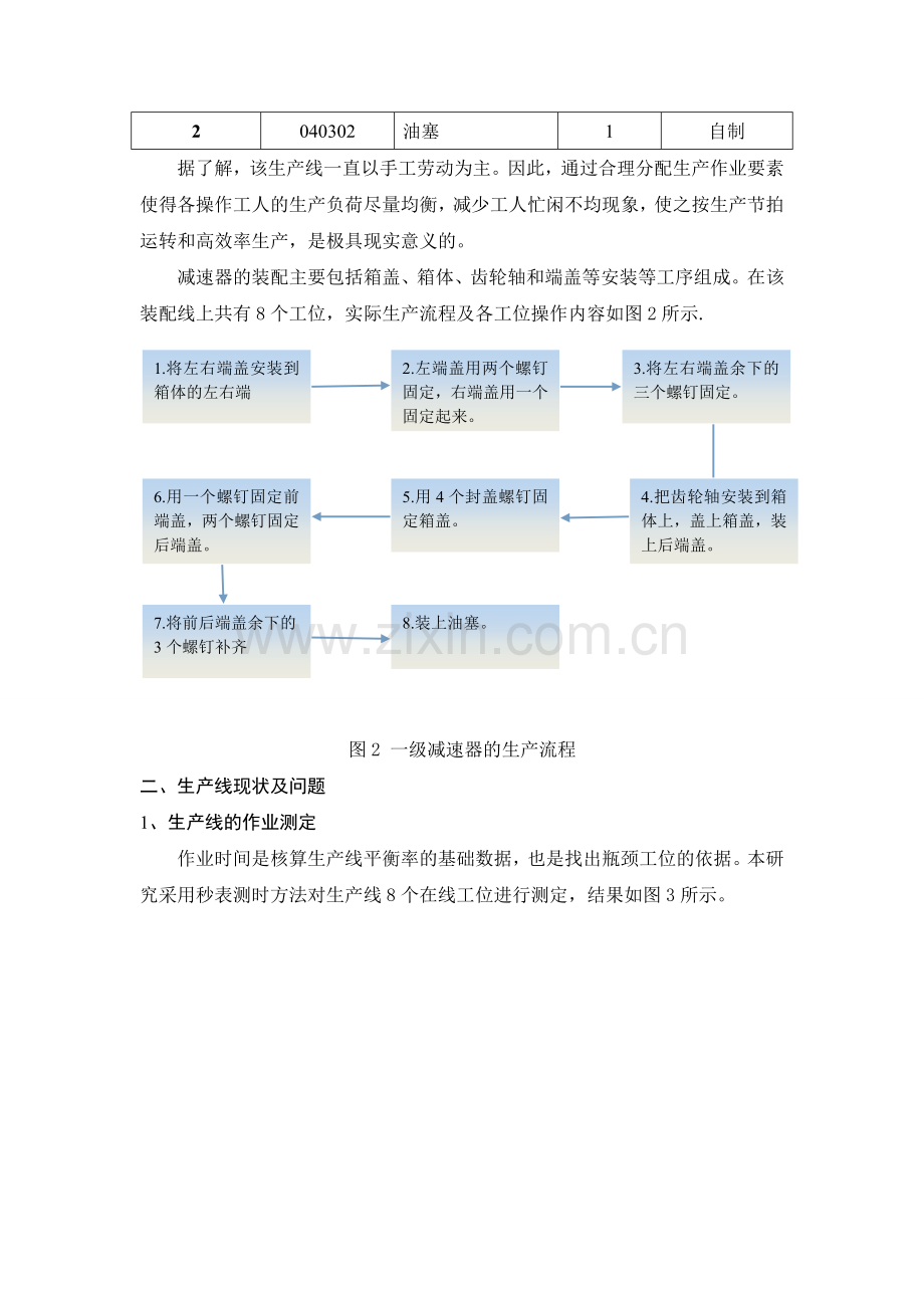 一级减速器的装配过程基础工业工程课程设计.doc_第3页