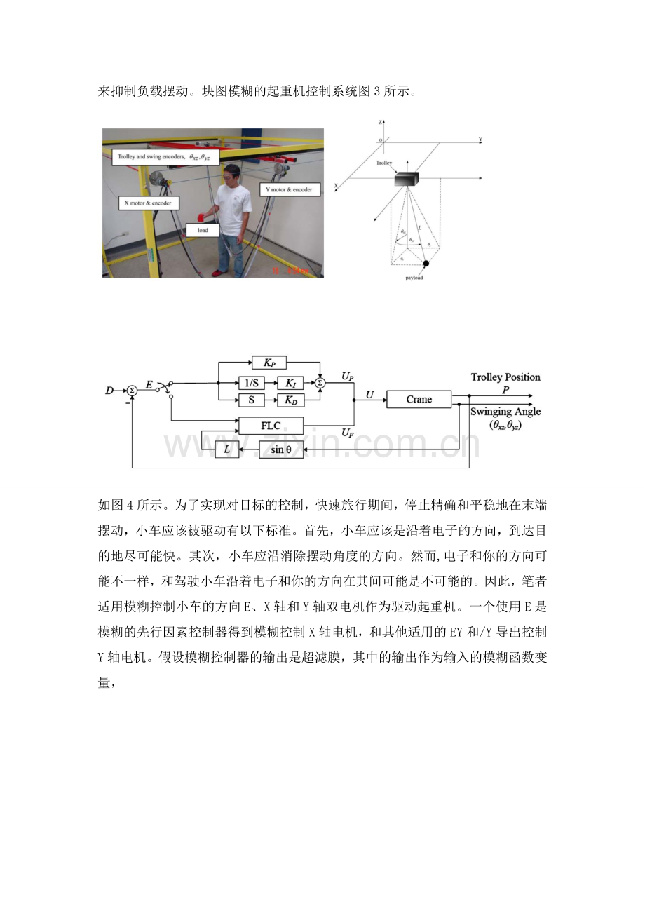 外文翻译高架起重机的模糊控制设计与死区补偿.doc_第3页