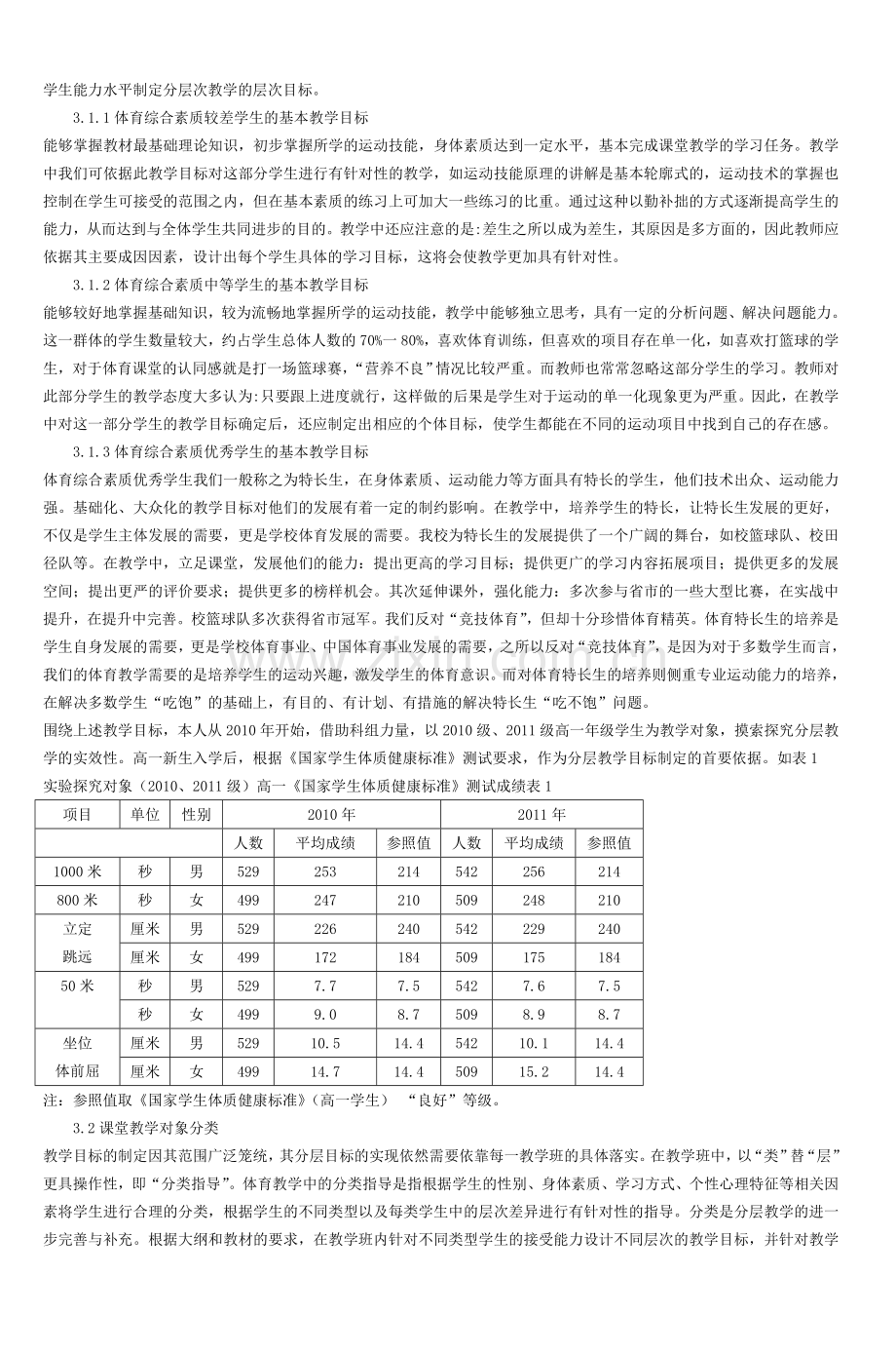 浅论分层教学在高中体育课堂应用的实效性-5.doc_第3页