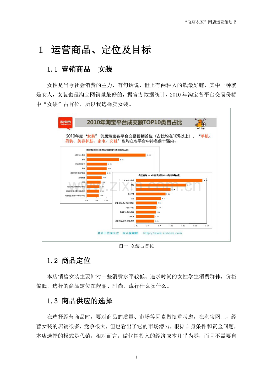 晓店衣家网店运营策划书.doc_第3页