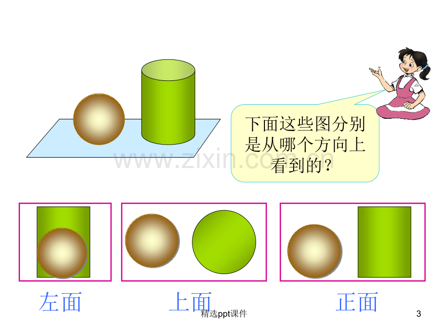 人教版小学数学四年级下册《观察物体》PPT课件.ppt_第3页