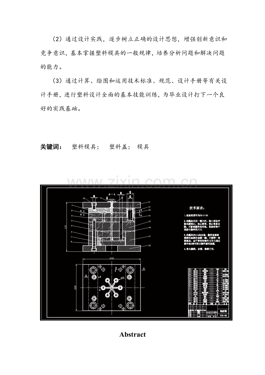 φ20x5花朵盖注塑模具设计.doc_第2页