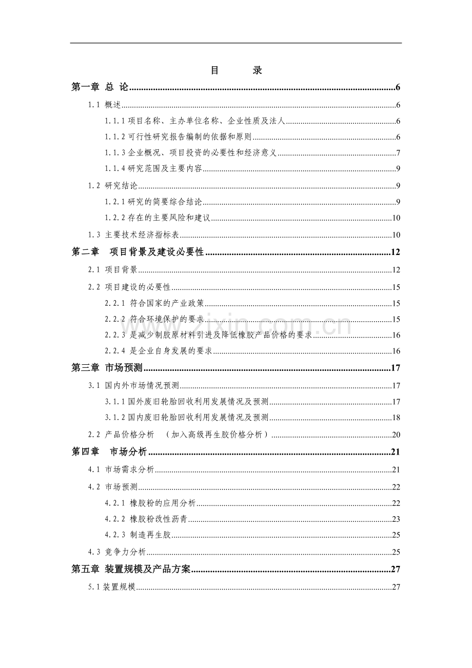 废旧橡胶资源化利用项目可行性研究报告.doc_第2页