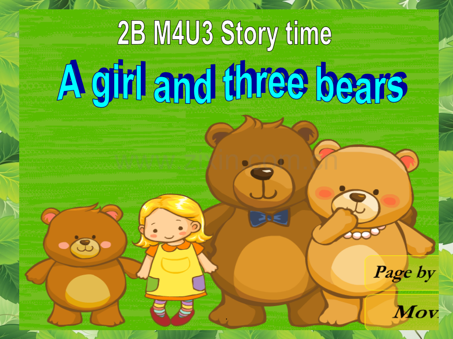 2B-M4U3-the-three-bears.ppt_第1页