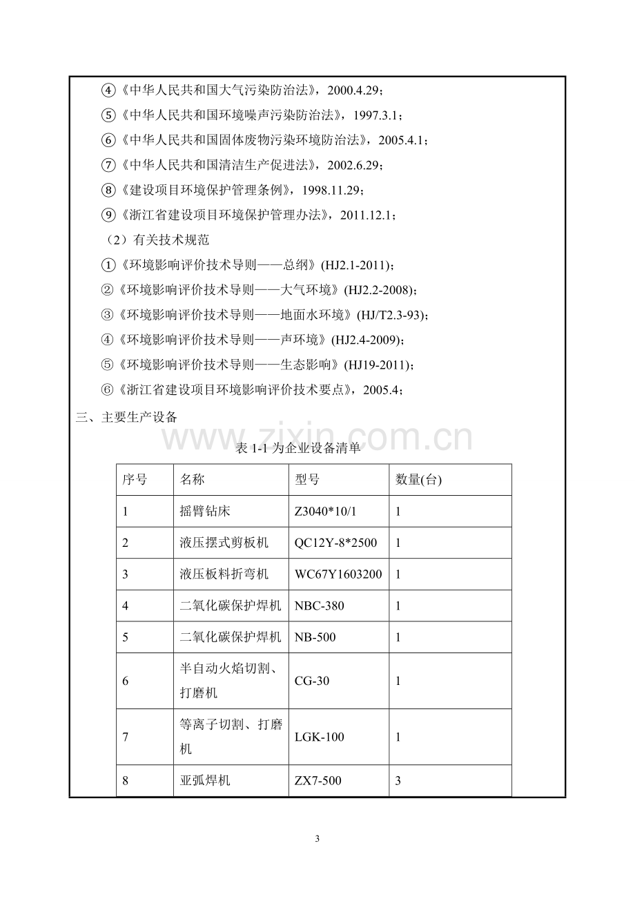 年产七套餐厨垃圾处置环保设备技改项目(现状环评)建设环境2014.doc_第3页