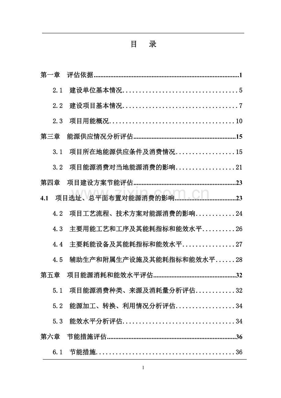 造纸浆渣及污泥焚烧处理生物质热电工程项目节能评价报告.doc_第1页