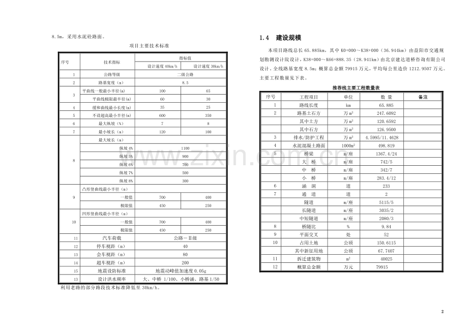 山区二级公路初步设计总说明.doc_第2页