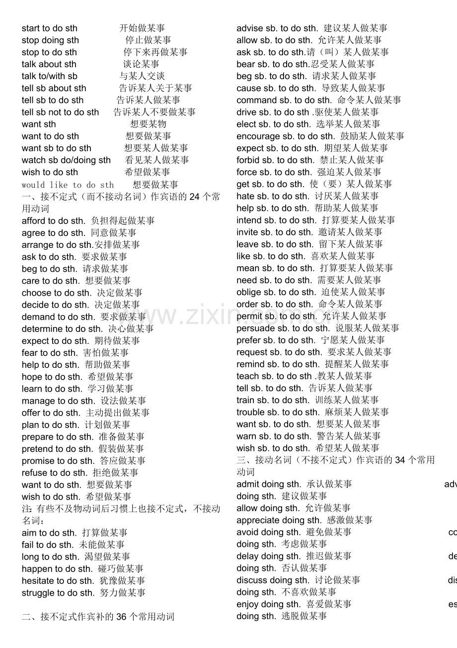 初中英语短语汇总大全.doc_第2页