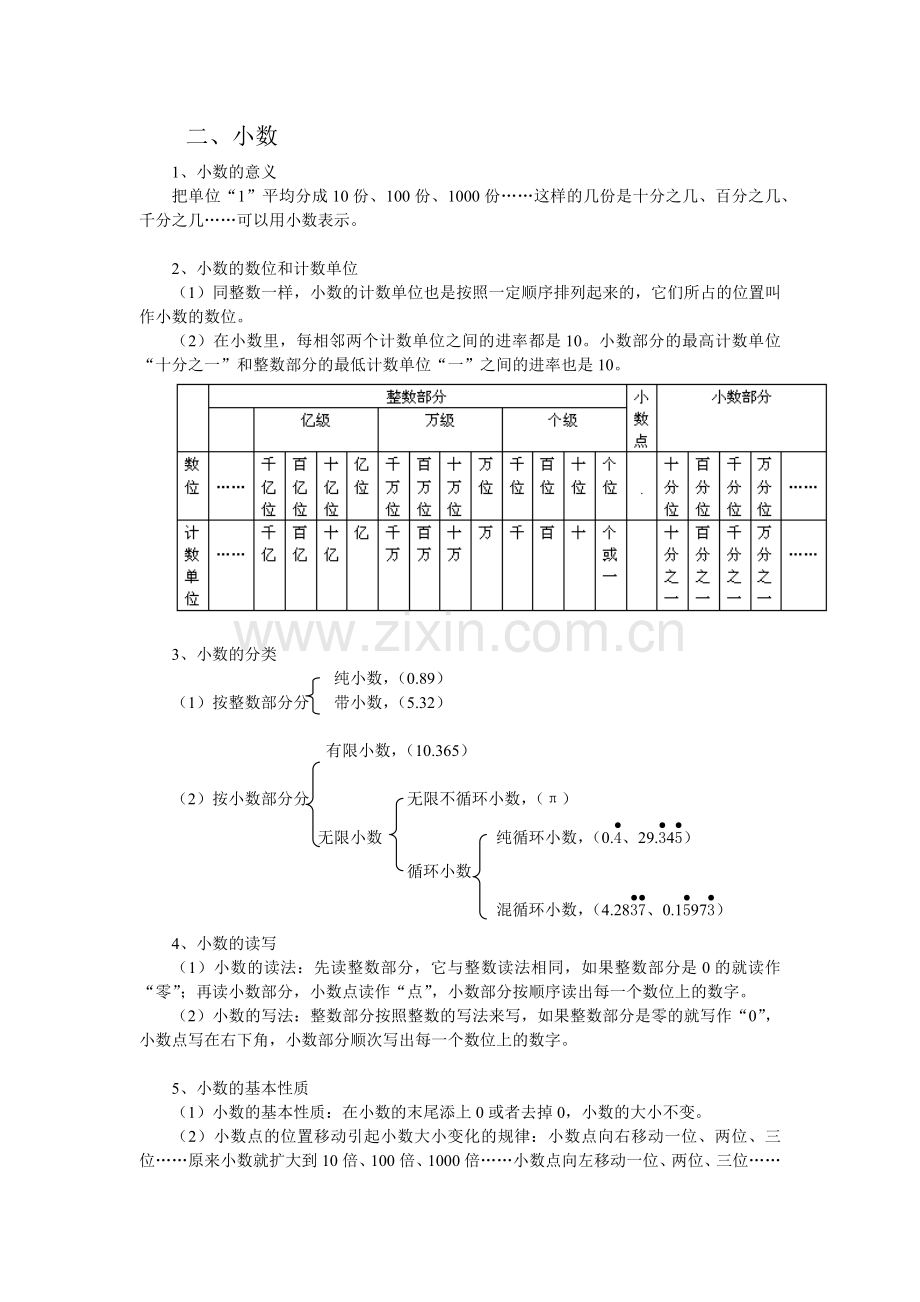 人教版小学数学知识点整理与复习.doc_第3页