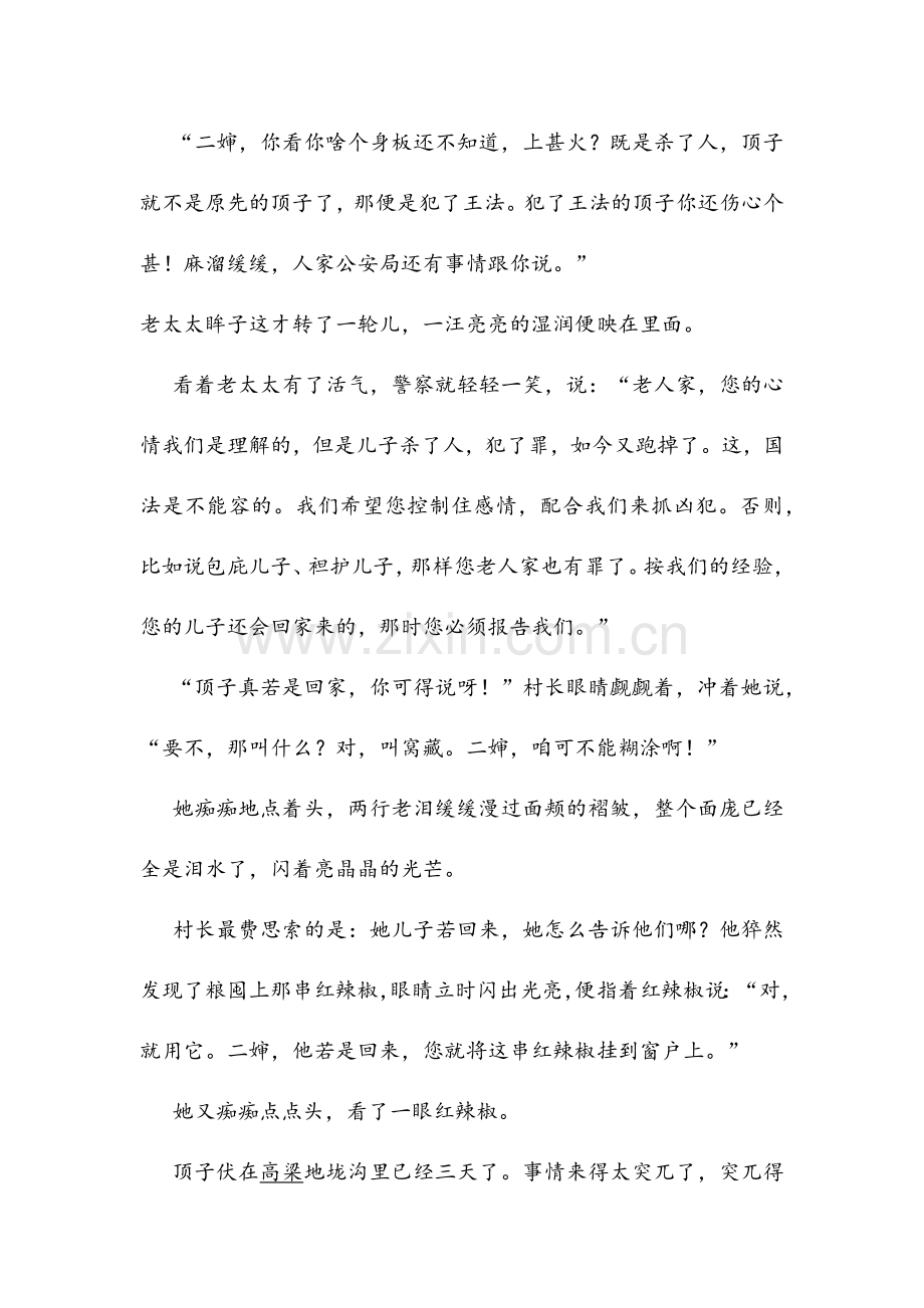 窗棂上挂串红辣椒(高中阅读).doc_第2页